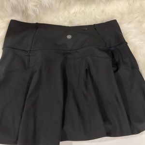 Athleta Ace Tennis Black Skort Size SP